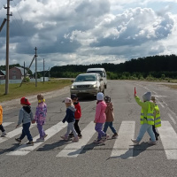 Знакомство с пешеходным переходом